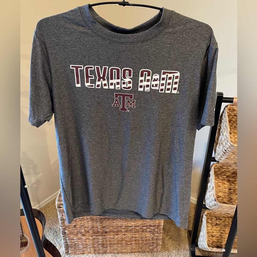 Texas A&M Youth Large Athletic Tee